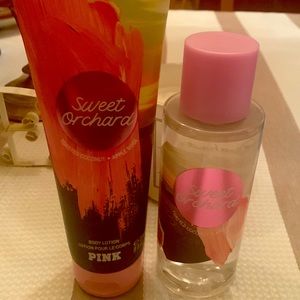 Pink sweet orchard. Smells yummy. Used once